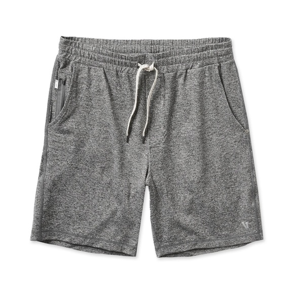 Mens Vuori Heather Grey Ponto Shorts sz L - Picture 1 of 5